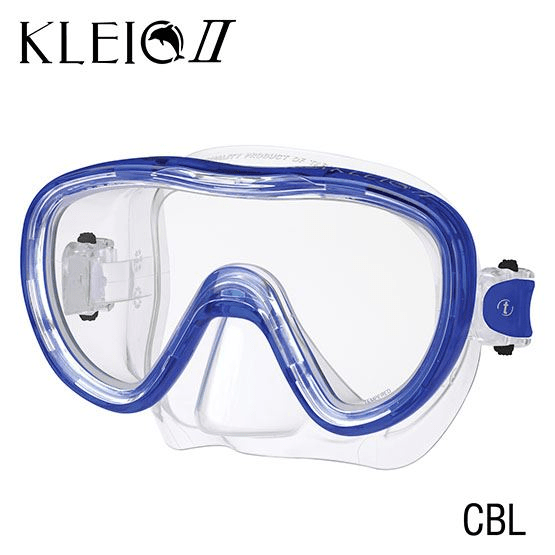 TUSA TUSA KLEIO II Mask Blue - Oyster Diving