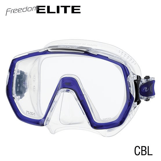 TUSA TUSA M1003 Freedom ELITE Mask Cobalt Blue - Oyster Diving