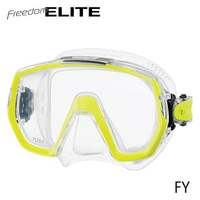 TUSA TUSA M1003 Freedom ELITE Mask Flash Yellow - Oyster Diving