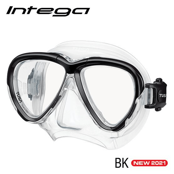 TUSA TUSA M2004 Intega Mask Black - Oyster Diving