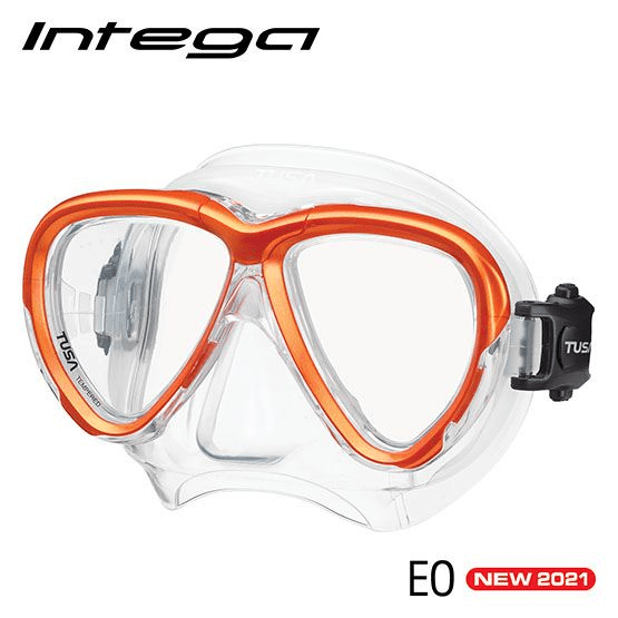 TUSA TUSA M2004 Intega Mask Energy Orange - Oyster Diving