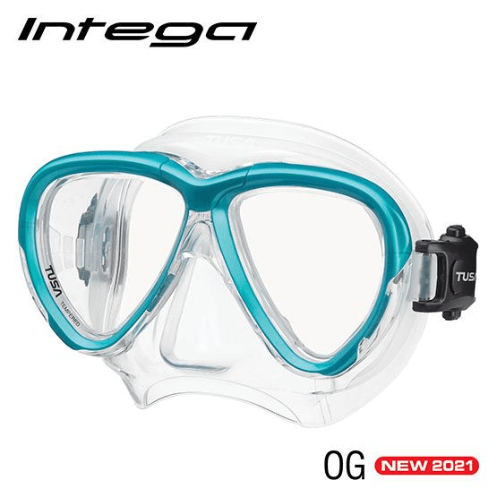 TUSA TUSA M2004 Intega Mask Ocean Green - Oyster Diving