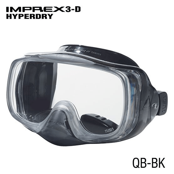 TUSA TUSA M32 IMPREX 3D HYPERDRY Mask Black / Black - Oyster Diving