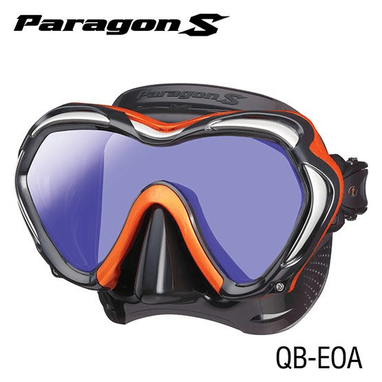 TUSA TUSA Paragon S Dive Mask Energy Orange - Oyster Diving