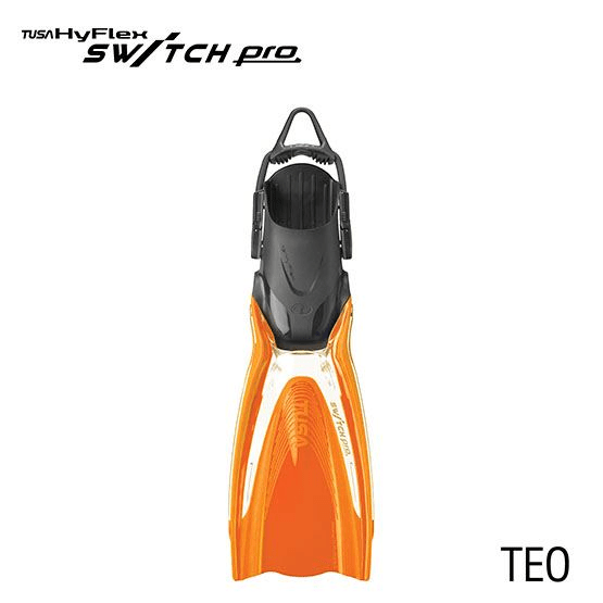 TUSA TUSA SF0107 HyFlex SWITCH PRO Fins Medium / Transparent / Energy Orange - Oyster Diving