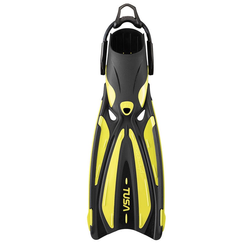 TUSA TUSA SF0114 SOLLA Fins with Bungee Strap Extra Small / Flash Yellow - Oyster Diving