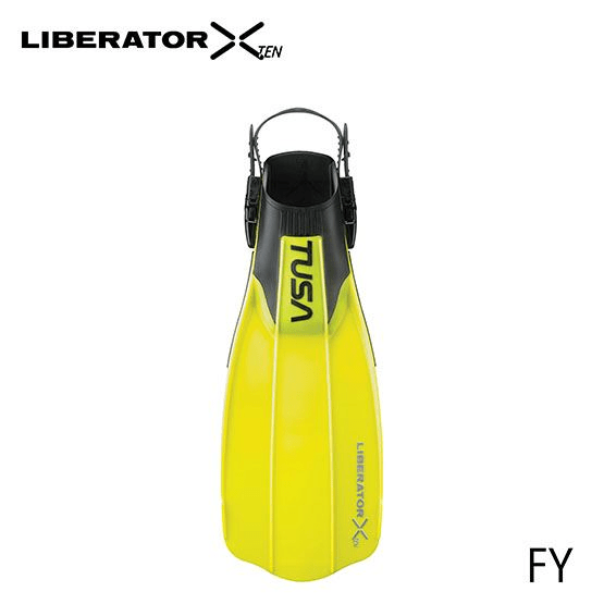 TUSA TUSA SF5000 LIBERATOR X-TEN Fins Medium / Flash Yellow - Oyster Diving