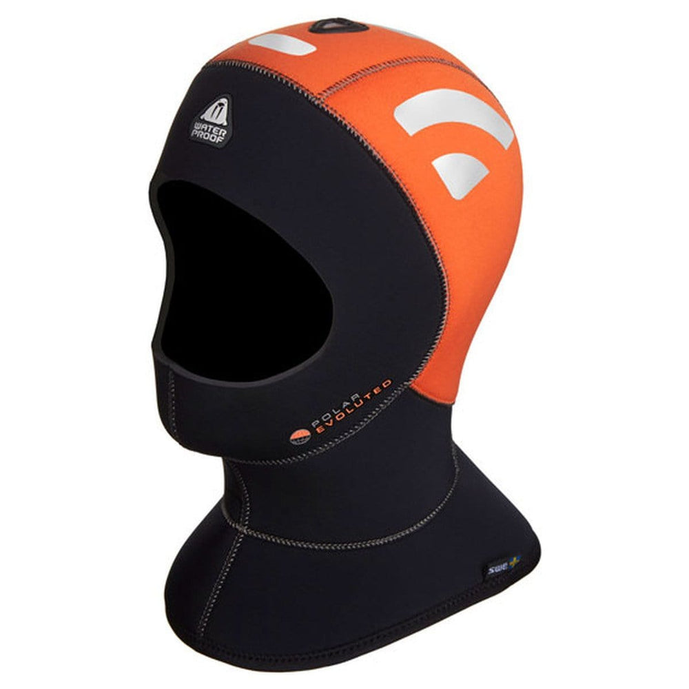 Waterproof WaterProof H1 High Visibility Polar 5/7mm Bibbed Hood Small - Oyster Diving