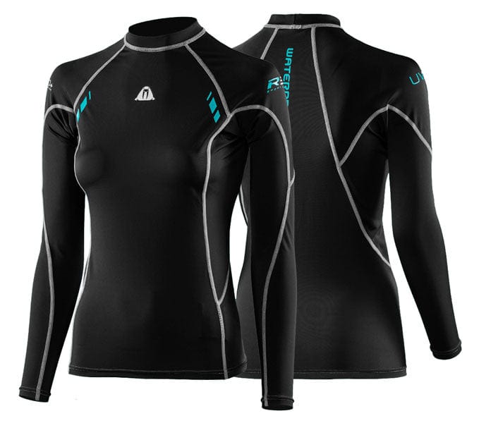 Waterproof Waterproof R30 Long Sleeve Rashvest Ladies XXX Small / XX Small - Oyster Diving