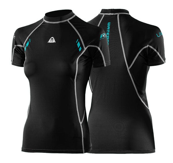 Waterproof Waterproof R30 Rash Vest Short Sleeved Women's XXX Small / XX Small - Oyster Diving