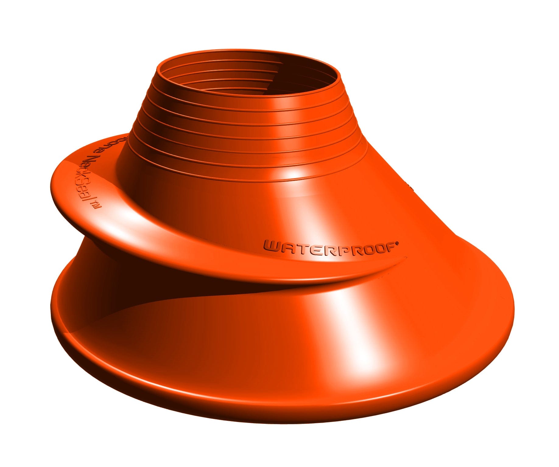 Waterproof Waterproof Silicone Neck Seals - Small Small / Orange - Oyster Diving