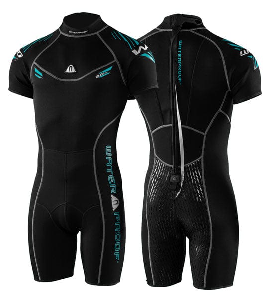 Waterproof Waterproof W30 Shorty Men Wetsuit Extra Small - Oyster Diving