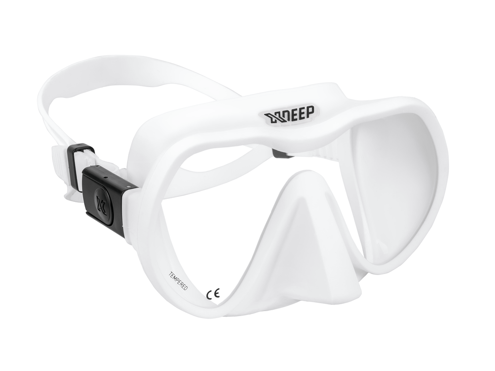 XDEEP XDEEP Radical Mask – Small White - Oyster Diving