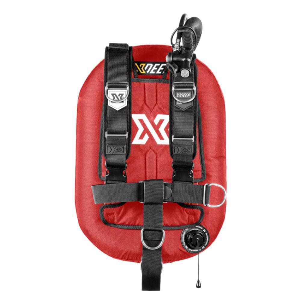 XDEEP XDEEP Zeos 28 Wing System Deluxe / Aluminium / Red - Oyster Diving