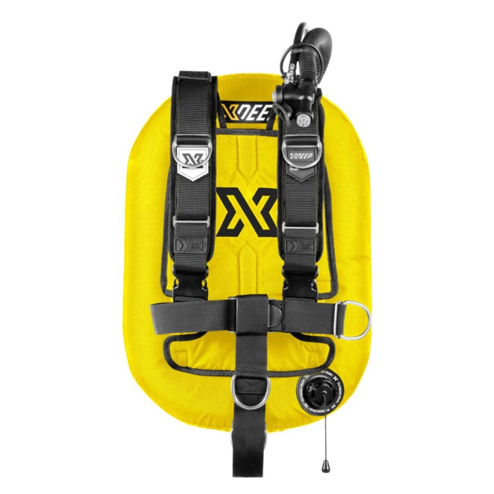 XDEEP XDEEP Zeos 28 Wing System Deluxe / Aluminium / Yellow - Oyster Diving