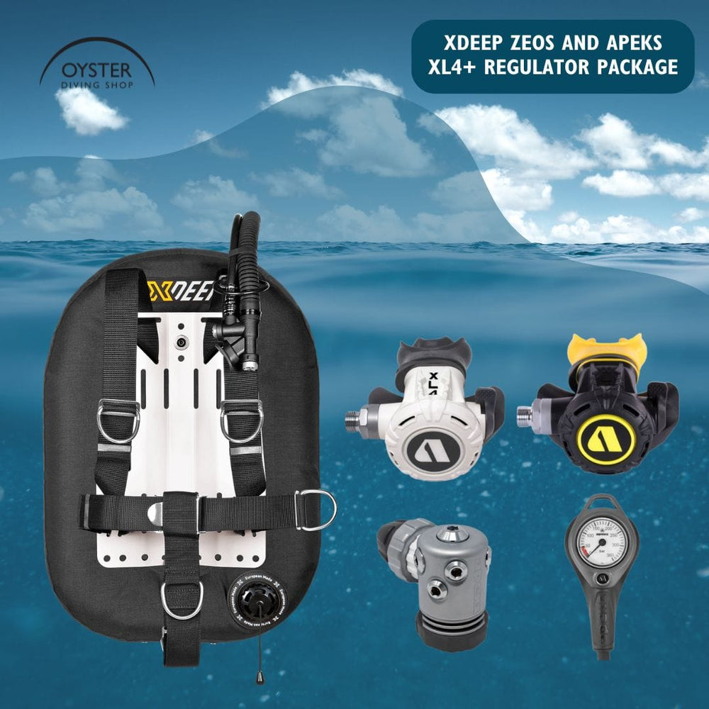 Oyster Diving Shop XDEEP Zeos and Apeks XL4+ Regulator Package - Oyster Diving