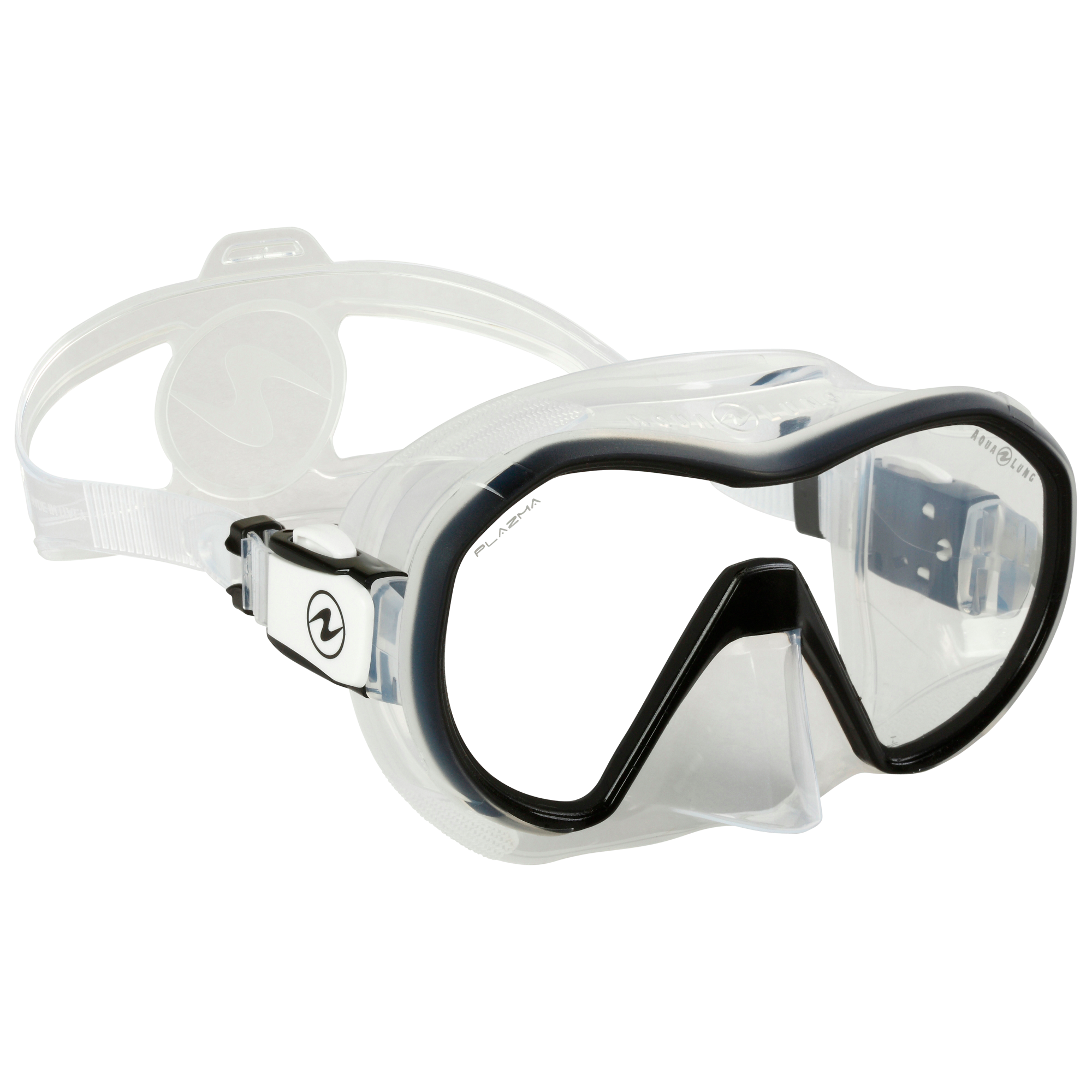 Aqualung Aqua Lung Plazma Mask Black/Clear - Oyster Diving