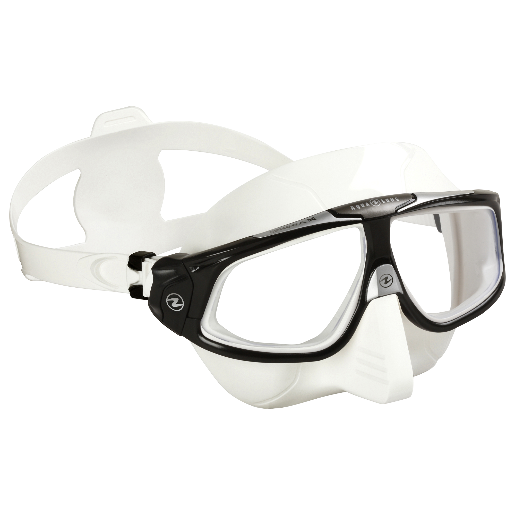 Aqualung Aqua Lung Sphera X Mask White/Black - Oyster Diving
