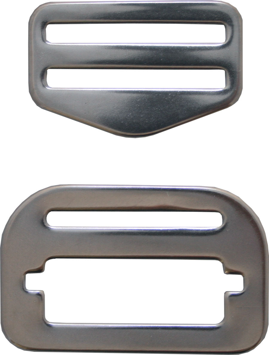 DIRZone DIRZone Adjustable SS Belt Buckle ( 1 Set ) - Oyster Diving