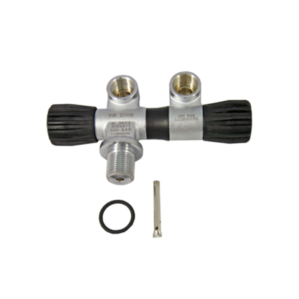 DIRZone DIRZone Extendable Lavo Valve with Swivel 2nd Outlet, 230 Bar by Oyster Diving Shop