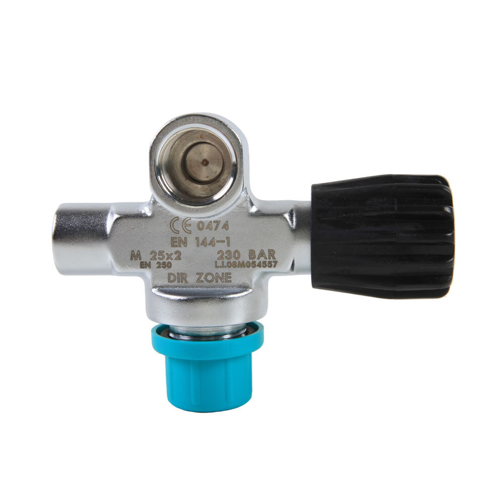 DIRZone DIRZone Extendable Valve left DIN 144, 230 Bar, no blanking plug - Oyster Diving