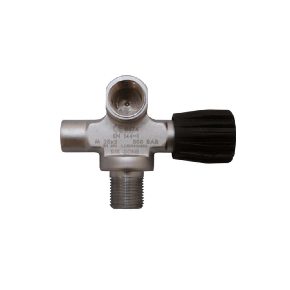 DIRZone DIRZone Extendable Valve left DIN 144 300 Bar, no blanking plug - Oyster Diving