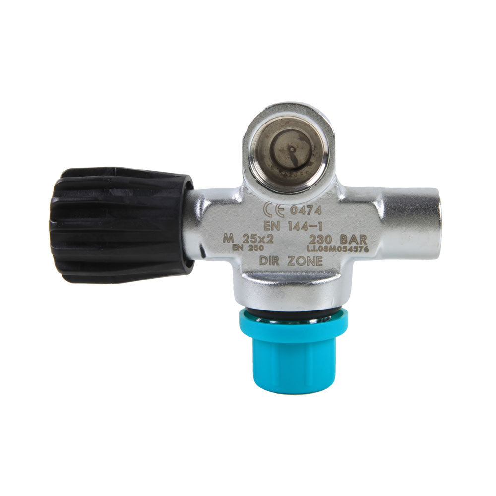 DIRZone DIRZone Extendable Valve right DIN 144, 230 Bar, no blanking plug - Oyster Diving