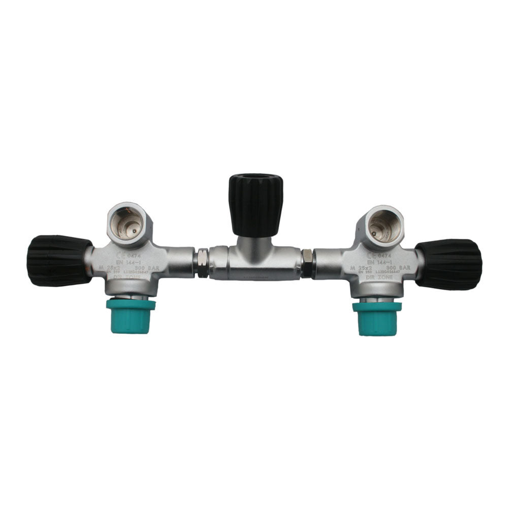 DIRZone DIRZone Manifold System 300 bar for 171 mm Double Sets complete by Oyster Diving Shop