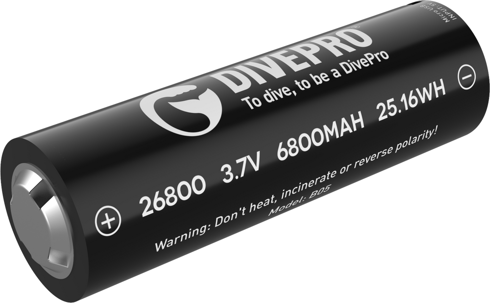 Divepro Divepro 26800 6800maH USB Rech Battery by Oyster Diving Shop