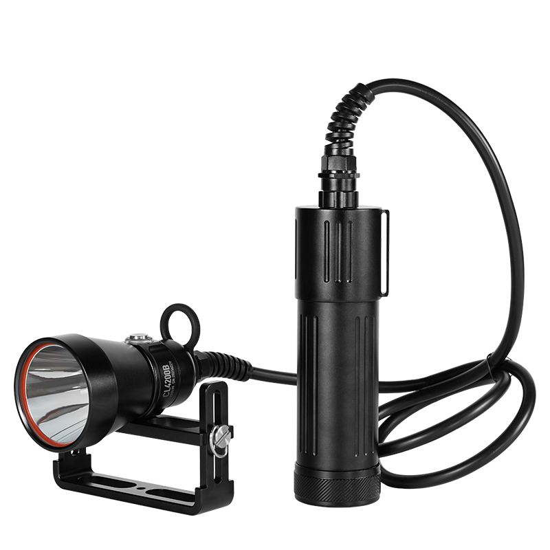 Divepro Divepro CL-8 Backmount 4200 Lumen Umbilical Torch with BM Cable - Oyster Diving