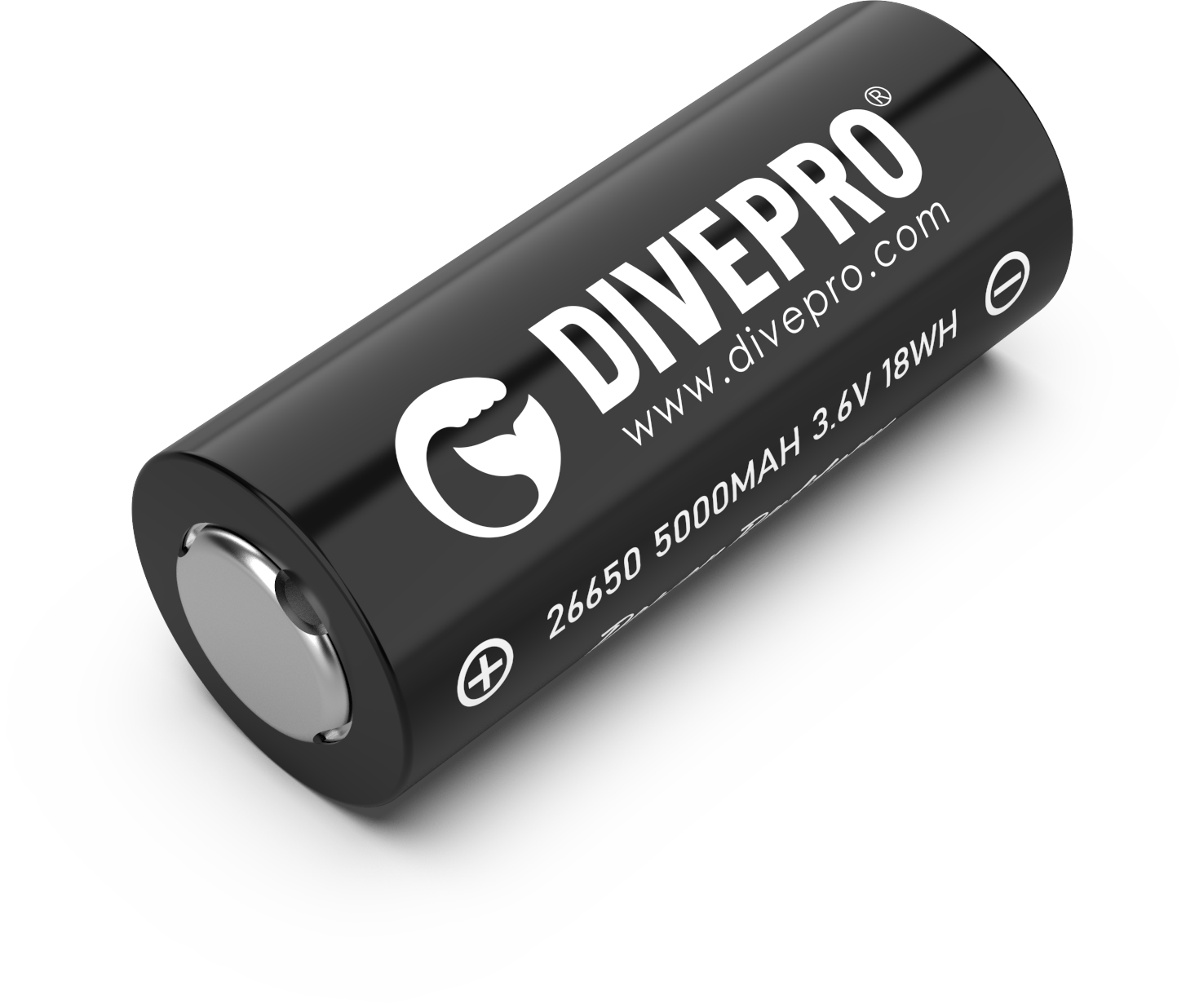 Divepro Divepro Power 26650 5500maH battery (Max discharger about 15A) - Oyster Diving