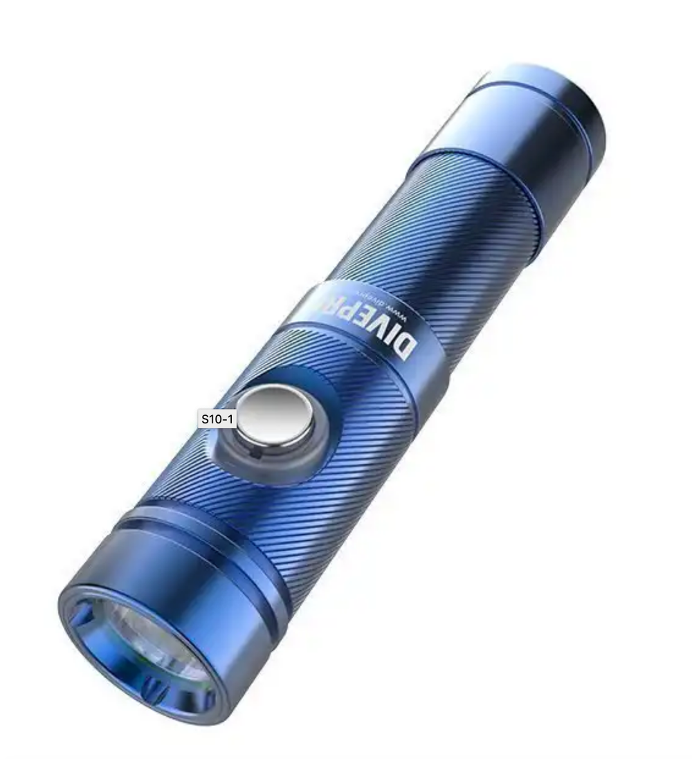 Divepro Divepro S10 S1000 lumen Compact Basic Diving Torch by Oyster Diving Shop