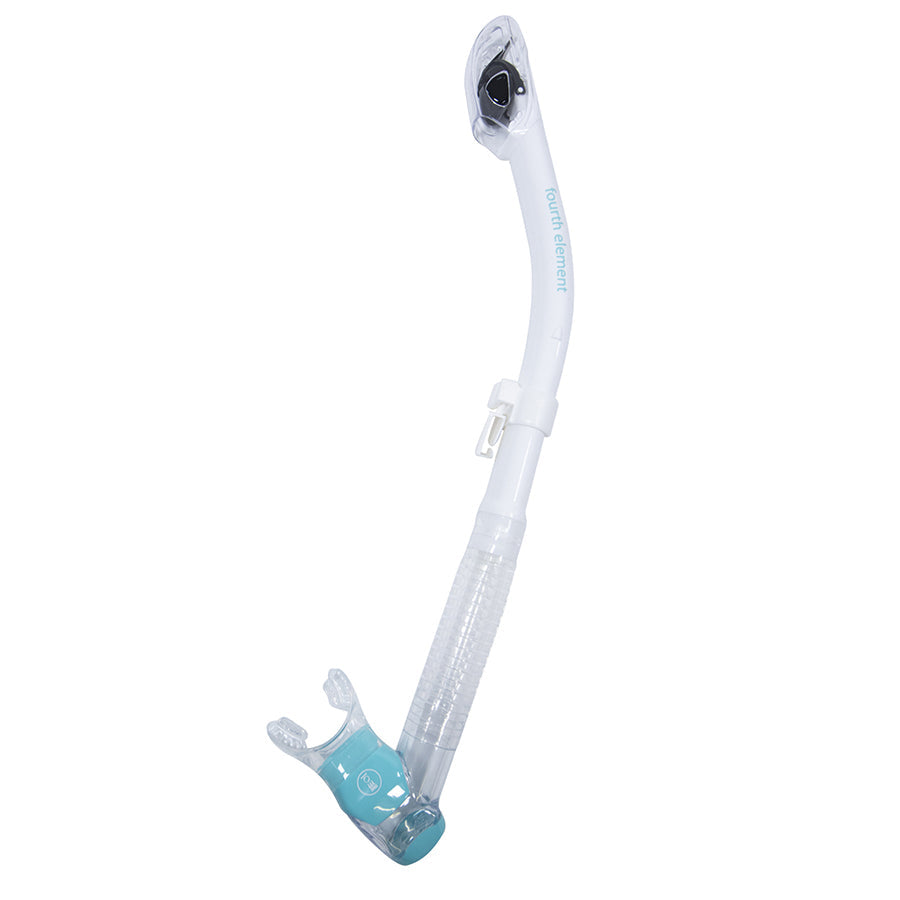 Fourth Element Fourth Element Dry Snorkel Aqua/White - Oyster Diving