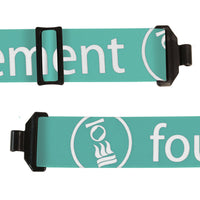 Fourth Element Fourth Element Mask Strap Aqua/White - Oyster Diving