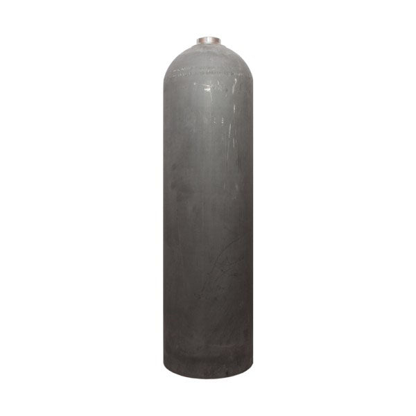 MES MES 11.1lt (80cf) Aluminium Cylinder - 207 bar (White) - Oyster Diving