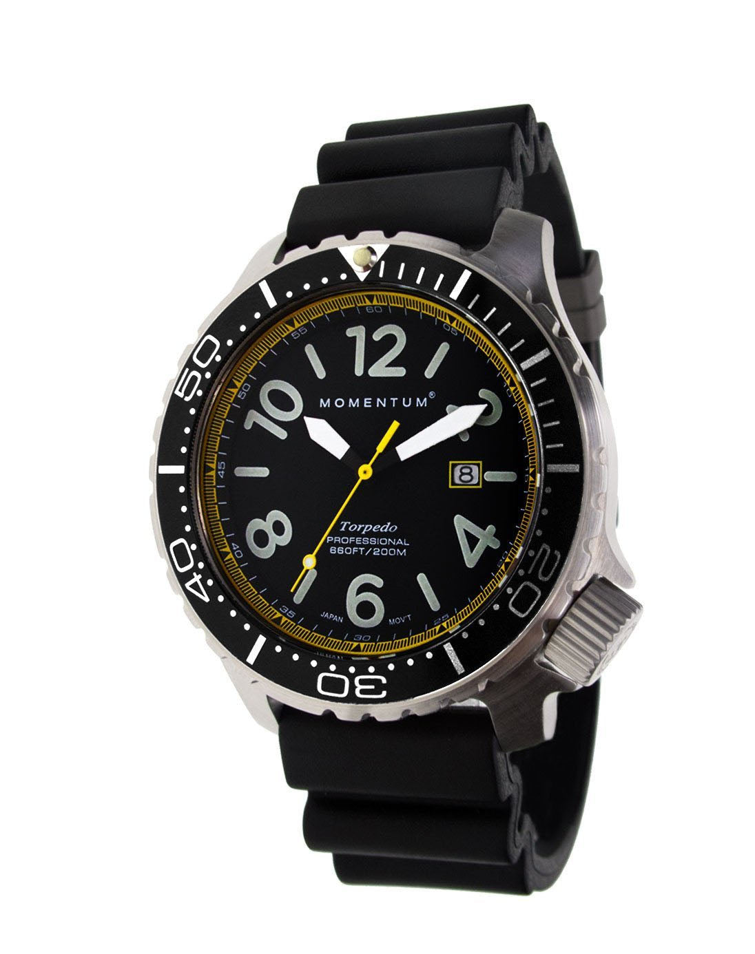 Momentum Momentum TORPEDO BLAST, SS, LRG, YELLOW, BLACK DIVER RUBBER by Oyster Diving Shop