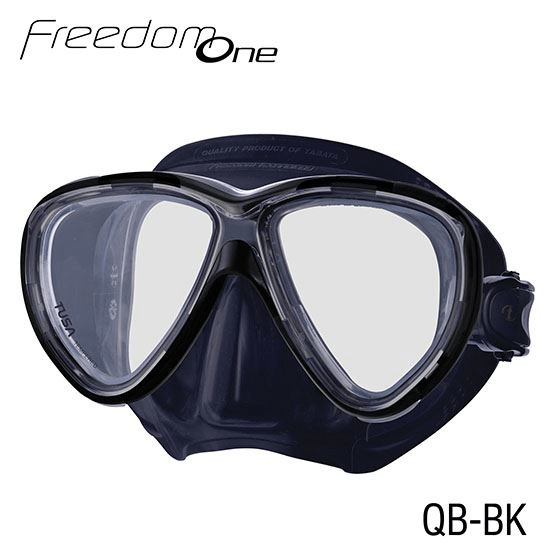 TUSA TUSA Freedom One Mask Black / Black - Oyster Diving