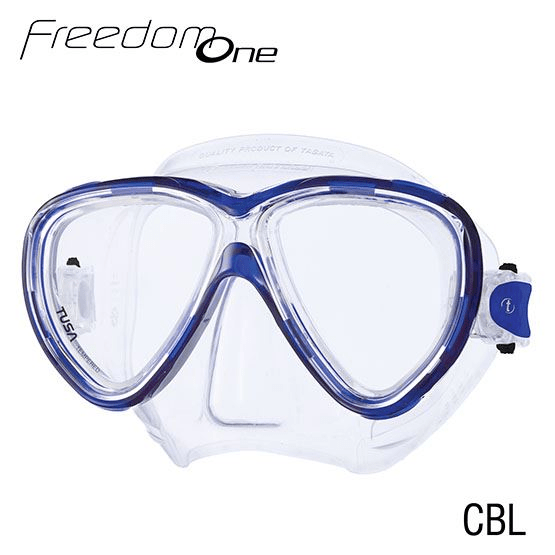 TUSA TUSA Freedom One Mask Cobalt Blue - Oyster Diving