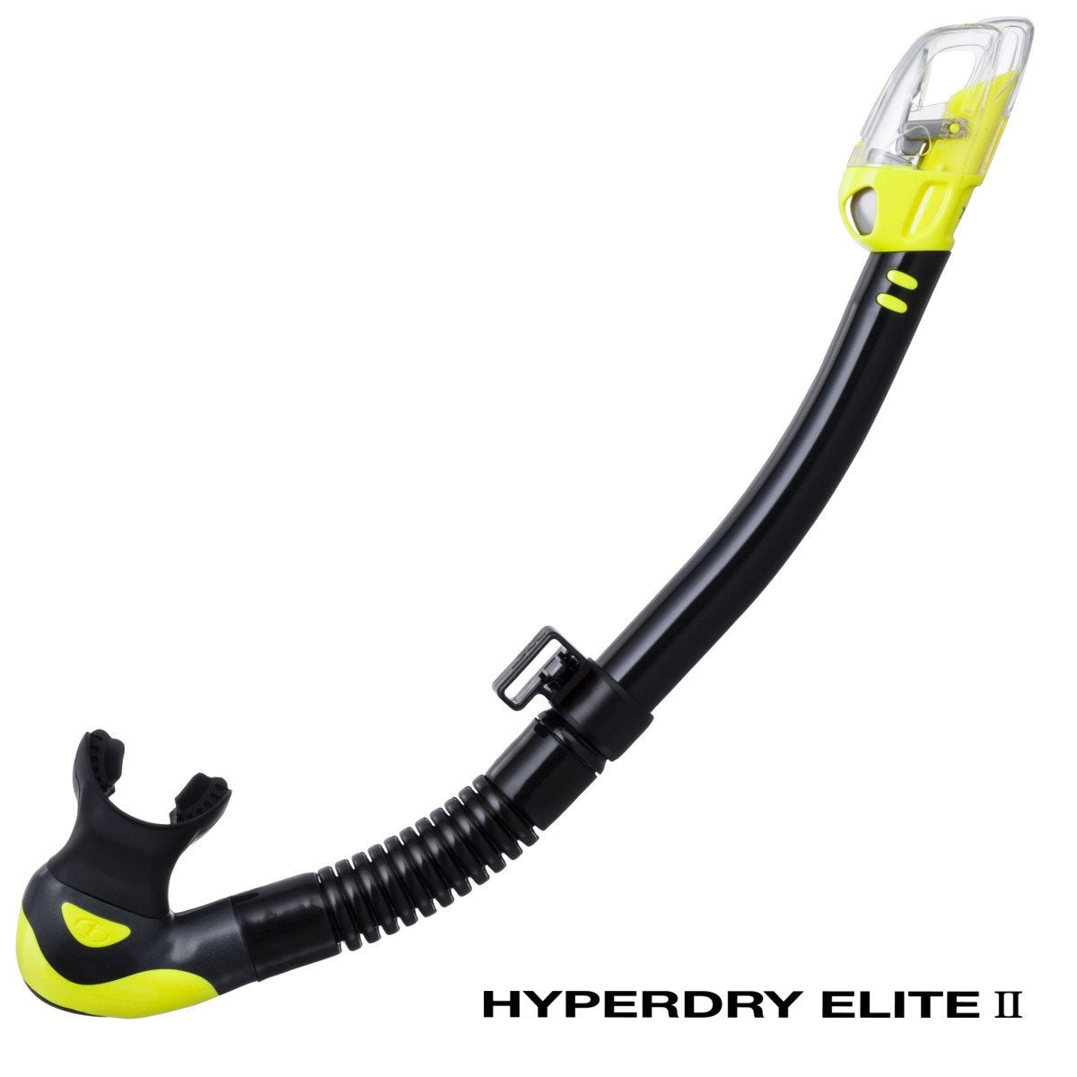 TUSA Hyperdry Elite II Snorkel - Oyster Diving Equipment