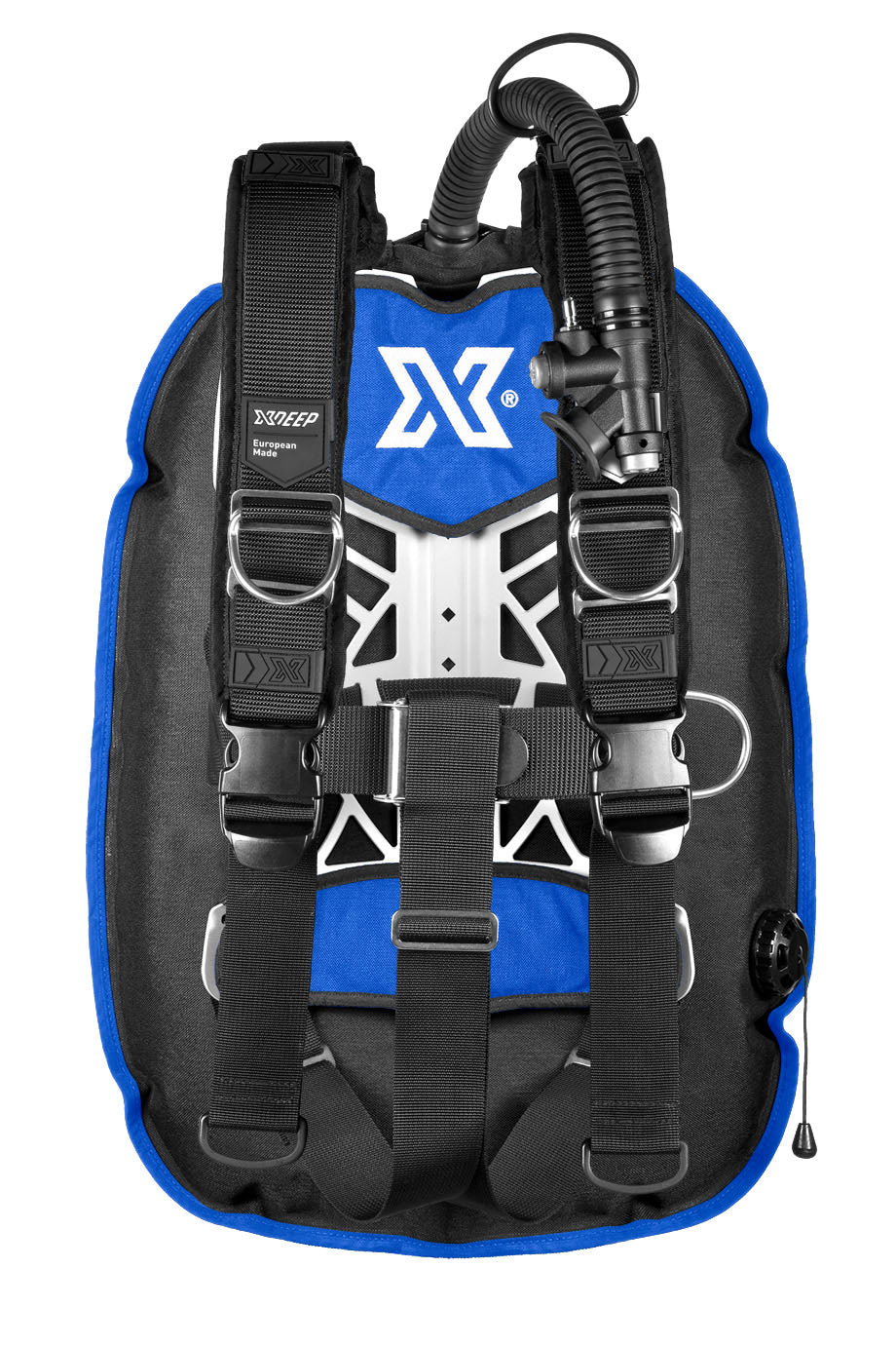 XDEEP XDEEP GHOST Full Setup with Standard or Deluxe harness Blue / Deluxe / Small - Oyster Diving