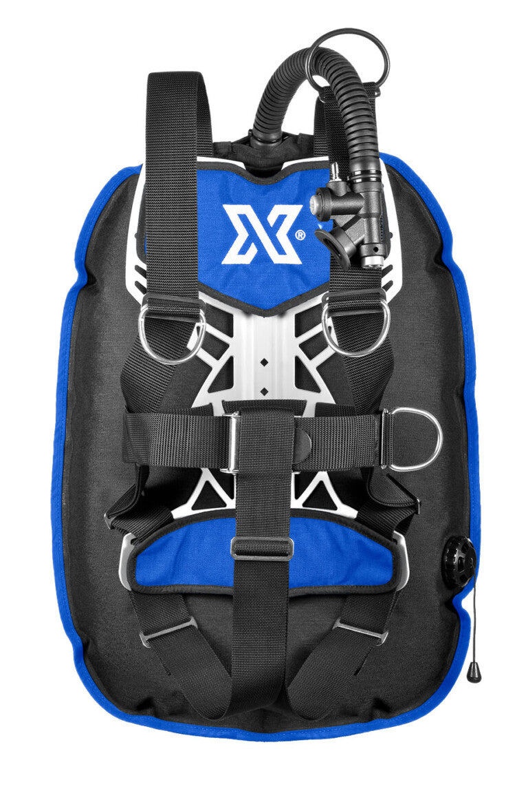 XDEEP XDEEP GHOST Full Setup with Standard or Deluxe harness Blue / Standard / Small - Oyster Diving