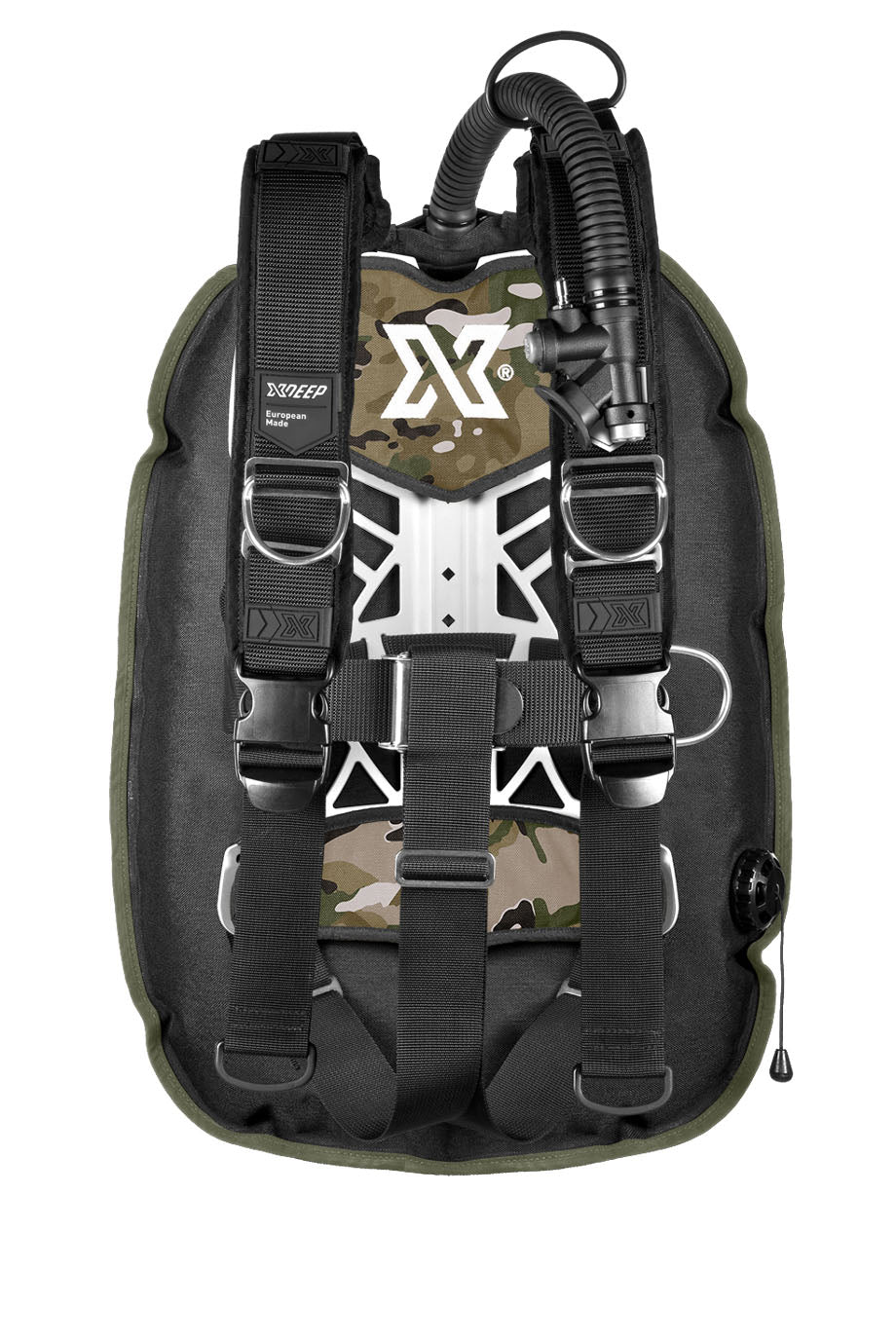 XDEEP XDEEP GHOST Full Setup with Standard or Deluxe harness Camo / Deluxe / Small - Oyster Diving