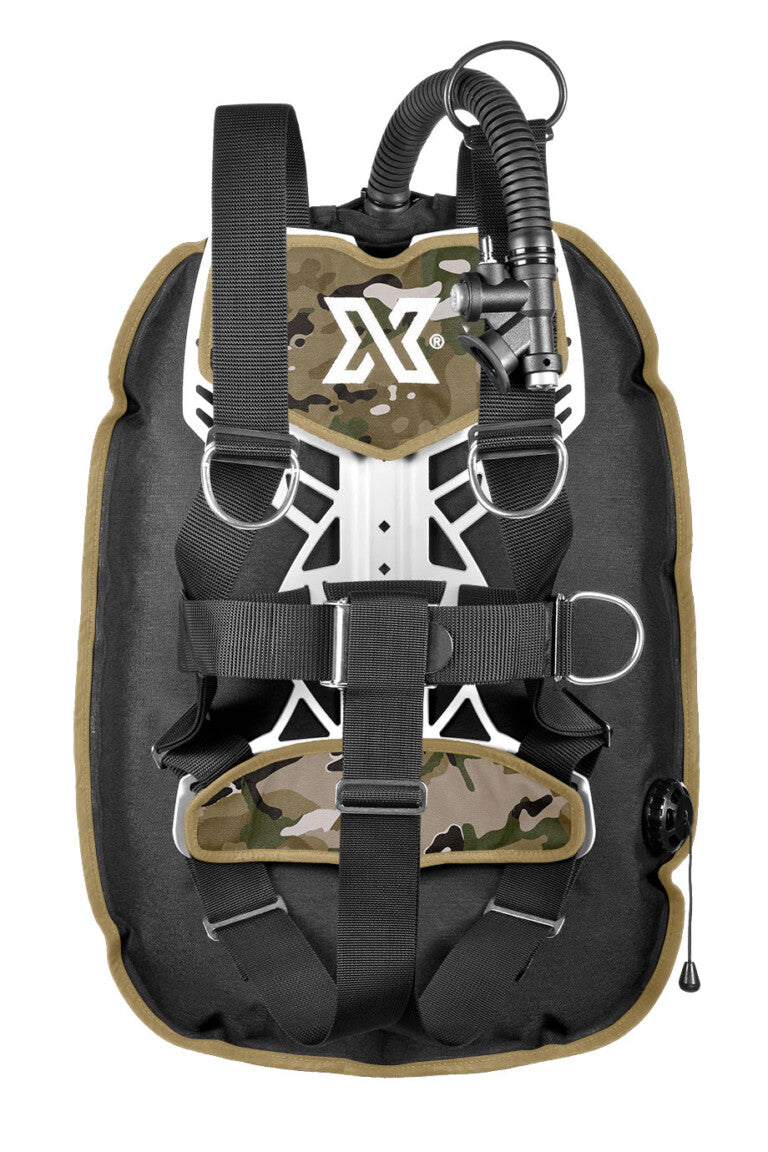 XDEEP XDEEP GHOST Full Setup with Standard or Deluxe harness Camo / Standard / Small - Oyster Diving
