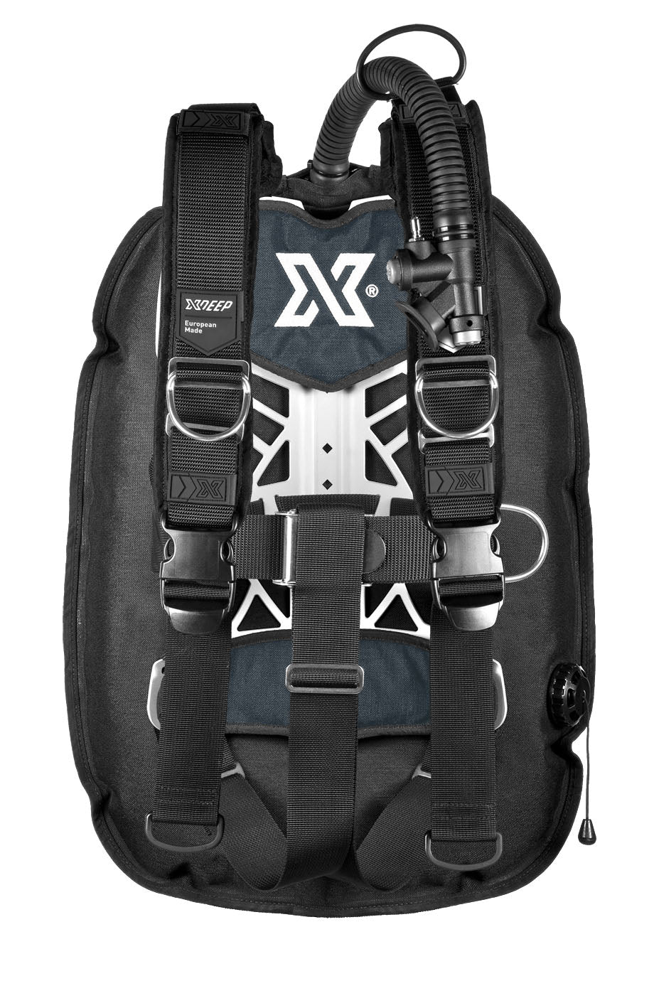 XDEEP XDEEP GHOST Full Setup with Standard or Deluxe harness Dark Grey / Deluxe / Small - Oyster Diving