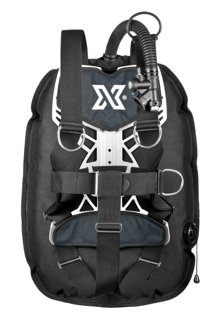 XDEEP XDEEP GHOST Full Setup with Standard or Deluxe harness Dark Grey / Standard / Small - Oyster Diving