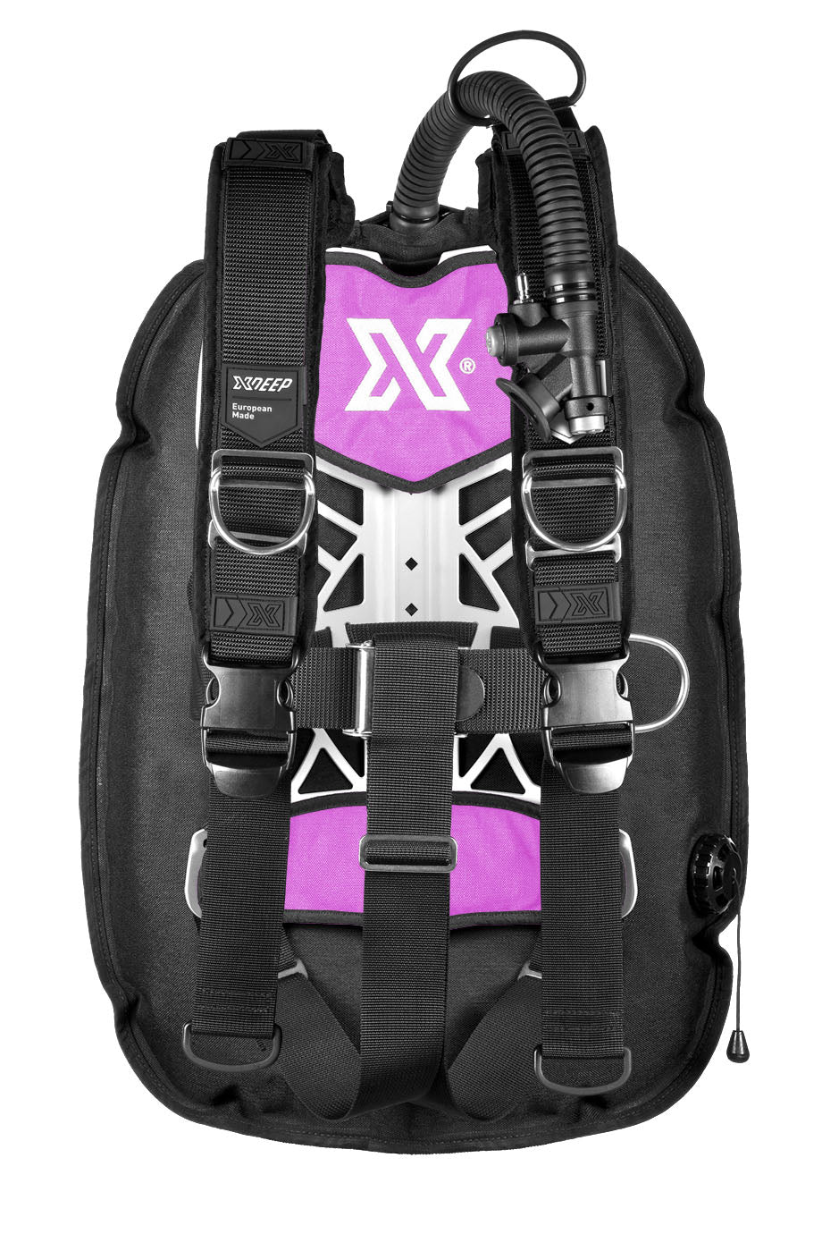 XDEEP XDEEP GHOST Full Setup with Standard or Deluxe harness Lavender / Deluxe / Small - Oyster Diving
