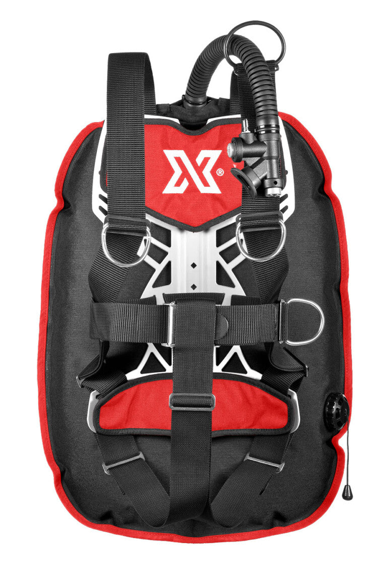 XDEEP XDEEP GHOST Full Setup with Standard or Deluxe harness Red / Standard / Small - Oyster Diving