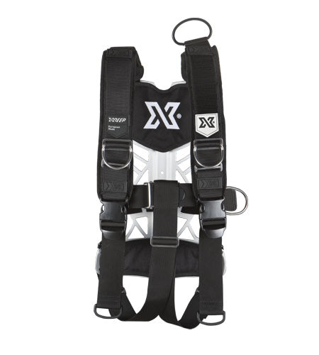 XDEEP XDEEP NX Series Ultralight Backplate in Large with Deluxe Harness - Oyster Diving