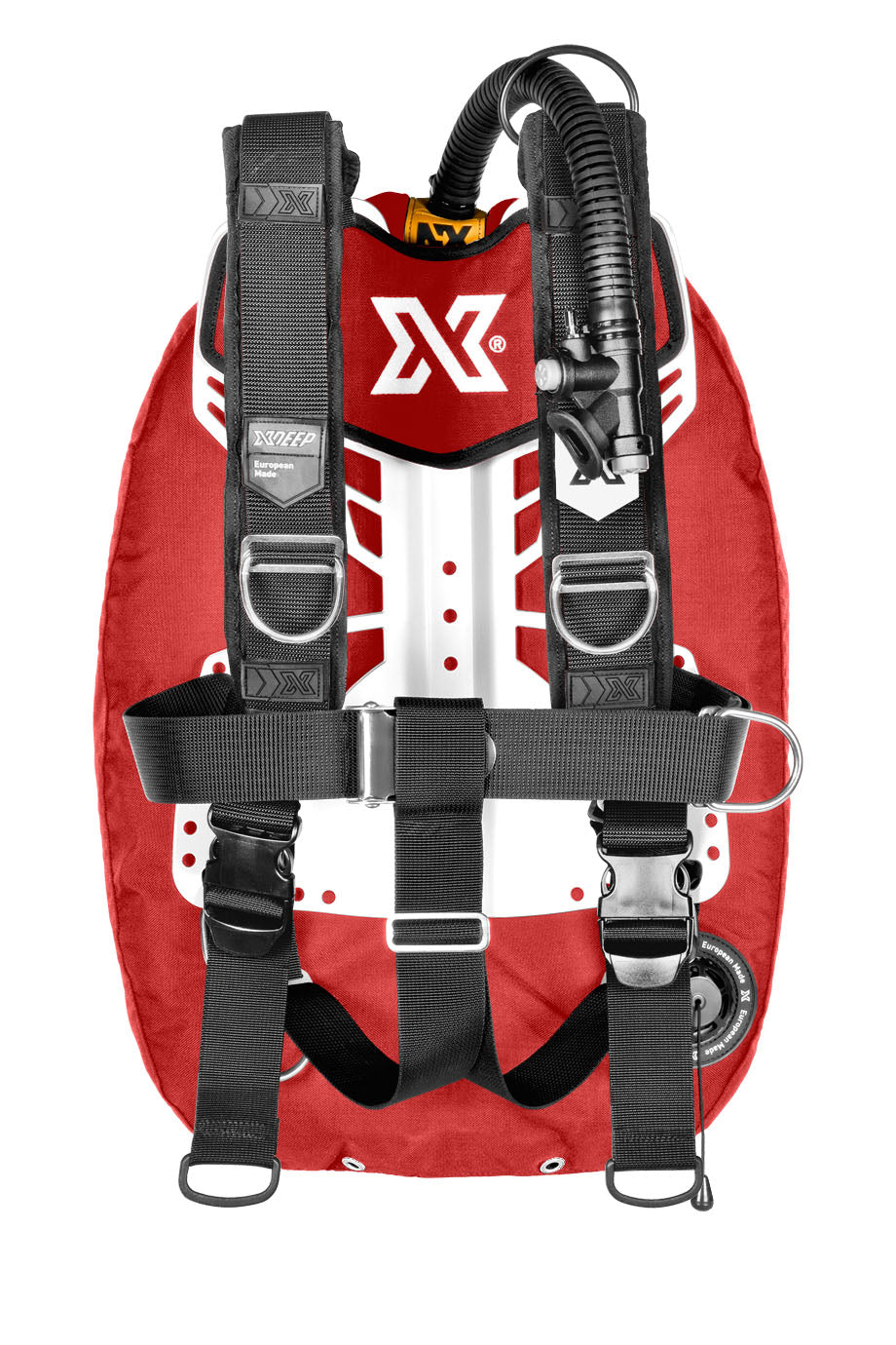 XDEEP XDEEP Zen Ultralight Wing System Deluxe / Small / Red - Oyster Diving
