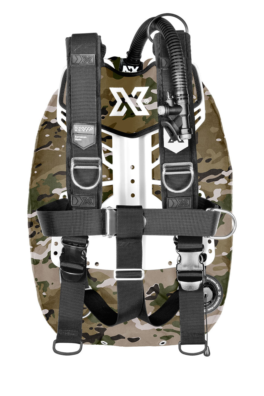 XDEEP XDEEP Zen Wing System Deluxe with Small / Camo / Alumminium - Oyster Diving